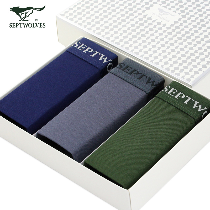 Seven wolves SEPTWOLVES men&39s underwear briefs pants quick-drying health underwear 95044-L
