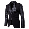Mens Slim Fit Personality Suit Jacket