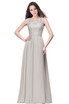 Evening A-line Prom Dress Long Bridesmaid Party Gown Women Chiffon Lace Dresses