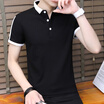 Damaizhang Brand Designer Men Polos Summer Slim Fit Cotton Mens Polo Shirt Solid Color White T-shirt Mens Clothing