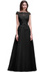 Lace Long A-line Evening Party Pageant Dresses Prom Bridesmaid Wedding Dress Ball Gown