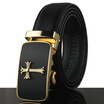 Male Genuine Leather Belt Men Cowskin Leather Belt Automatic Buckle Fashion Designer High Quality MenS Belts