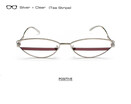 SHAUNA 2018 Ins Popular Double Color Lens Women Small Cat Eye Sunglasses Fashion Men Red Stripe Glasses UV400