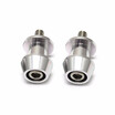 2Pcs 10mm Motorcycle CNC Swingarm Sliders Spools for Honda Suzuki Kawasaki