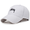 MAXVIVI hat male Korean version couples wild baseball cap outdoor sunshade cap MMZ823102 white
