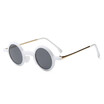 SHAUNA Punk Styles Women Small Round Sunglasses Retro Men Glasses UV400