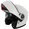 YOHE 950 eternal double lens electric motorcycle helmet full face helmet men&women summer sunscreen half-covered face helmet bright white XL code
