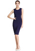 Women Classic Slim Fit Sleeveless Midi Dress