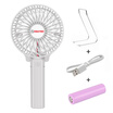 Foldable Hand Fans Battery Operated Rechargeable Handheld Mini Fan Electric Personal Fans Hand Bar Desktop Fan
