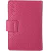 Deli 7620 leather card bank card package business card package 20 inside the bag of red