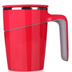 Jingdong Supermarket Taiwan Artiart fashion creative cover with a mug cup cup stainless steel liner creative mug cup without a cup business office red