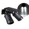 Súper brillante luz solar doble cabeza 14 LED proyector de inducción a prueba de agua 90 grados de rotación jardín lámpara de pared iluminación exterior