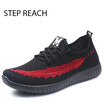 Women shoes fashion sneakers couple models tenis feminino breathable air mesh adult lace-up casual soild black