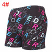Mens Fashion Large Size Printing Swimwear Swimming Trunks Sports Wear Boxer Shorts