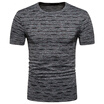 JCCHENFS 2018 New Short Sleeve Men T-Shirt Fashion Striped O-Neck Streetwear Summer Short Tops Tees Fitness Mens Brand Clothing