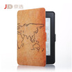 Dostyle footprint series Kindle Paperwhite 123 generation protective case cover Darwin world route magnetic sleep wake-up protection 958 version of the protective cover shell