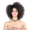 Synthetic Wig Short Wigs Afro Kinky Straight Black Hair For African American Women High Temperature Fiber
