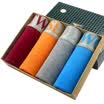 Seven wolves men&39s underwear blue fine sticky fiber in the waist breathable movement angle underwear trousers four loaded L code 95040-4E
