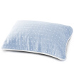 Sanli cotton high-density gauze children pillow towel single installment A class safety standard infant supplies 36 × 52cm grid points - light blue
