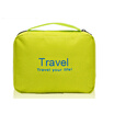 Korean New Travel Wash Bag Folding Waterproof Letters Printed Hanging Solid Color