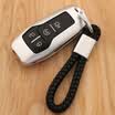 Gedi Road Aluminum Ford Taurus Key Bag Mustang US Standard Mustang New Explorer Raptor Key Set Car Dedicated Keychain Shell Silver White Black Rope