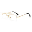 SHAUNA Retro Candy Colors Women Rimless Sunglasses Fashion Men Clear Red Square Shades UV400