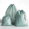 Shouyou beam shoes bag clothing storage beam pocket underwear finishing bag travel clothing storage bag 3 Pack large medium&small JD-SN-30 Mengxiao rabbit
