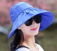 Hats along the beach Ms Summer visor mothproof outdoor collapsible sun hat