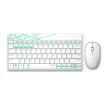 Rapoo X221M multi-mode wireless mouse&keyboard set Bluetooth mouse&keyboard set Bluetooth 30 Bluetooth 40 wireless 24G notebook mouse&keyboar