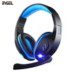 Computer desk type headphone head wear light USB plug