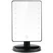 Jingdong Supermarket Mika MECOR square LED makeup mirror with light desktop square mirror creative gift dressing mirror 1828