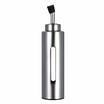 200ml7oz Oil & Vinegar Dispenser Cruet Stainless Steel Olive Oil Sauce Pourer Dispensing Bottle Leak-proof Container for Kitchen