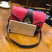 Vintage Ladies Casual Bags Multicolor Cross Shoulder Bag Lock Mini Square Bag