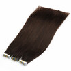 Bhf Hair Tape Hair Extensions 100 Peruvian Virgin Remy Silky Straight Pu Tape Glue Skin Weft Hair