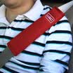 WRC car seat belt shoulder suit lengthen four seasons breathable belt sets of interior decoration supplies red