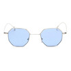 SHAUNA 9 Colors Popular Small Square Women Tinted Sunglasses Fashion Men Clear Lens Glasses UV400