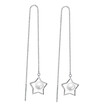 Star Simulated Pearl Long Drop Earrings For Women Fashion Jewelry Dangle Earring High Quality Accessories WHEJ122