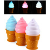 Ice Cream Cone Shaped Night Light Desk Table LED Lamp for Kids Children Bedroom Decor Lights