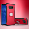 Samsung Galaxys Note8 Prime Armor Car Magnetic Suction Ring Bracket Silicon TPU Hard PC Phone Case