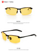 SHAUNA Classic Men Polarized Sunglasses Brand Designer Rimless Sports Coating Mirror Driving Sun Glasses Eyewear