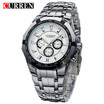 Relogio Masculino Mens Watches Top Brand Luxury Curren Original Watch Full Steel Quartz Wristwatches Fashion 8084