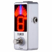 NEW BRAND Mini Chromatic Tuner Pedal Effect LED True Bypass for Guitar Bass Hobbies