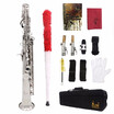 LADE Soprano Saxophone SAX Bb Brass Lacquered Gold Body&Keys