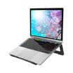 Small B notebook stand game this lift bracket 1415617 inch computer radiator aluminum alloy desktop folding bracket protect cervical spine for Lenovo HP&other AF29-S black