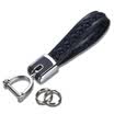Authentic zobo car keychain 360° rotating portable stirrup ring key ring car ornaments birthday gift ZB-937A red