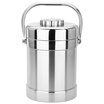 Jingdong supermarket the United States kitchen maxcook double insulated pot lunch box stainless steel drum 15L MCST-15