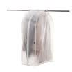 FaSoLa protección contra el polvo de la ropa estereoscópica transparente engrosamiento translúcido bolsa de almacenamiento de ropa traje bolsa de polvo conjunto 2 juegos medio grande