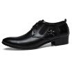 Mens Leather Oxford Dress Shoes Formal Lace up Modern Shoes