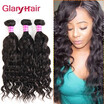 Glary Malaysian Human Hair Cheap Natural Wave Hair 8A 100 Unprocessed Virgin Hair Weaves 3 Bundles Natural Black Color