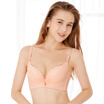 Urban beauty refreshing breathable hole cup gathered bra fashion gathered underwear female 088629 pink 70B